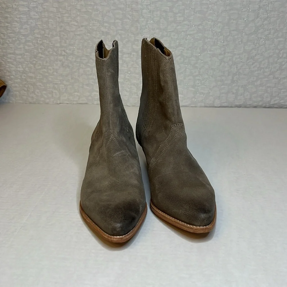 FREE PEOPLE NEW FRONTIER WESTERN BOOTS DISTRESSED - Picture 3 of 16